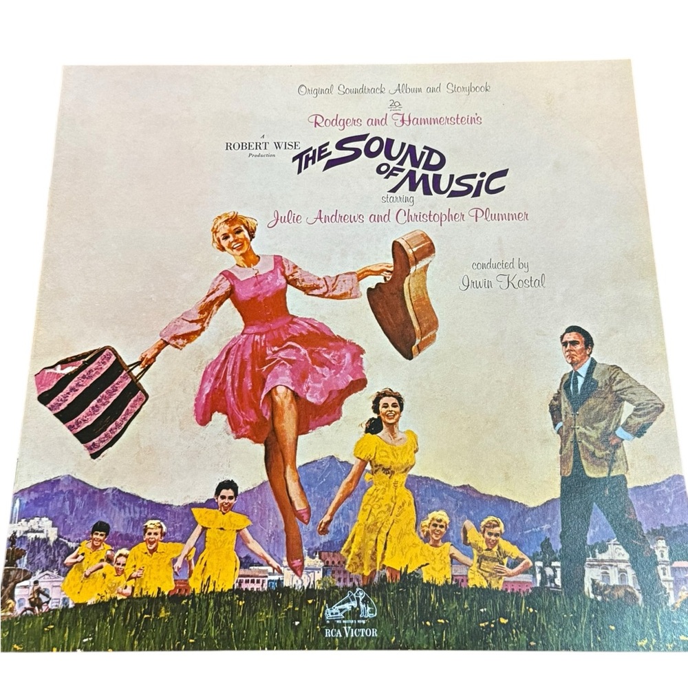 The Sound of Music Original Soundtrack VINYL LP Record & Insert 1965 LSOD-2005